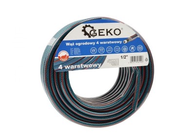 GEKO Vrtna cijev, 4 sloja, 1/2", 30 m, za zalijevanje